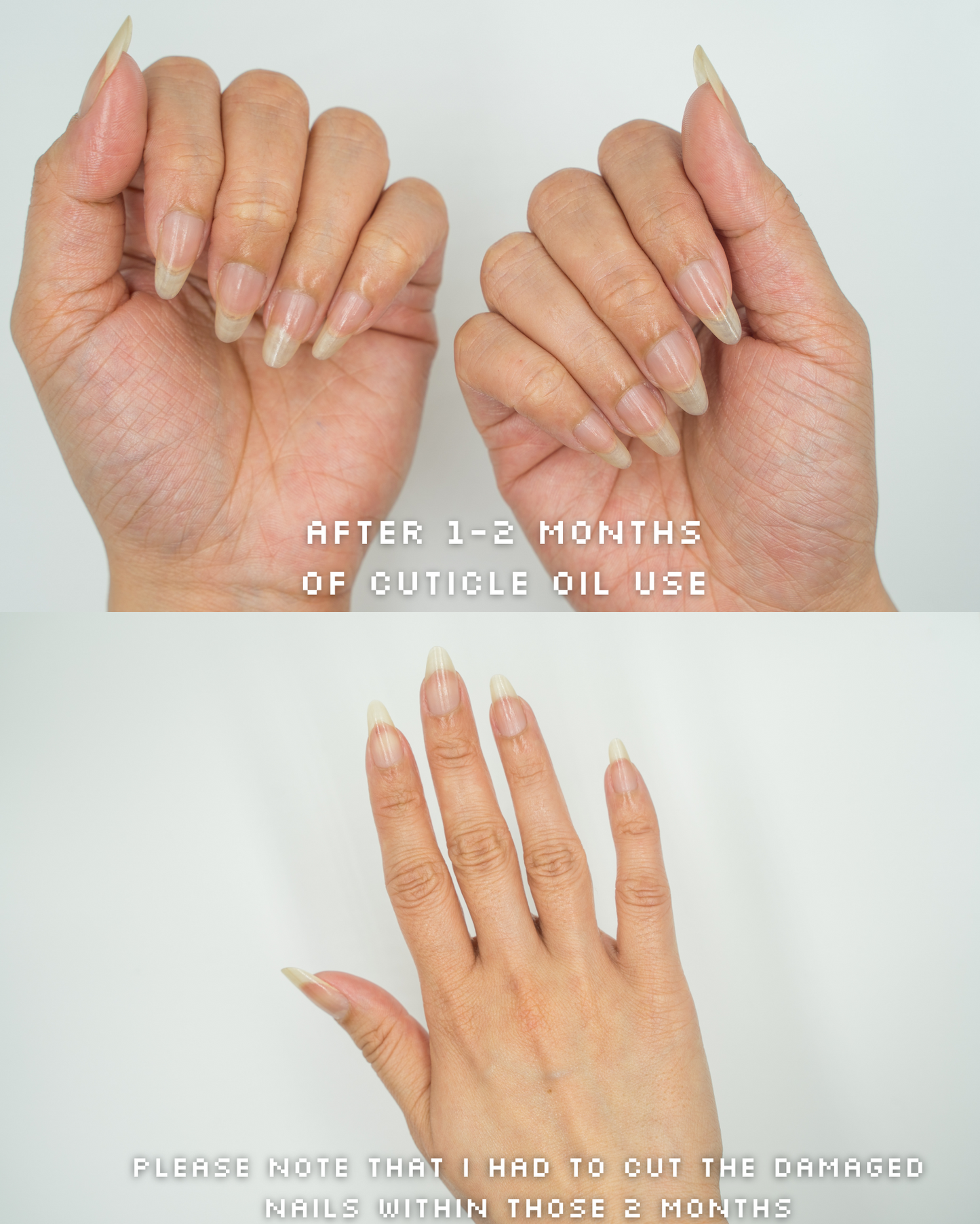 Coat it with Cuticle Oil